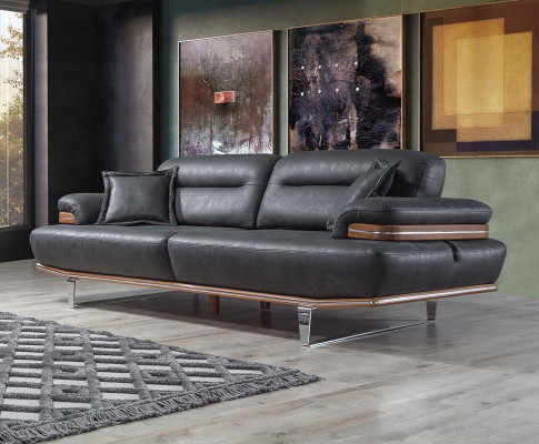 Sofa set Set 321 Seater Leather Sofa Couch Suite Design Couches