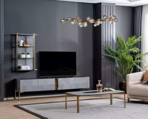 Coffee table Coffee table Living room White Luxury Coffee tables Design Wood