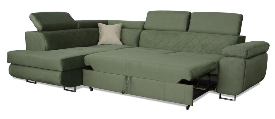 Luxury Furniture Living landscape Corner sofa L-shape Upholstery Sofa Textile Sofa bed Couch