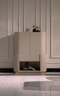 Bar cabinet Wardrobe Wooden cabinet Wood Bar Beige Drinks Living room