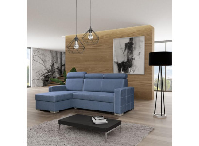 Corner sofa L-shape Upholstery Textile Modern Corner Relax Seat Luxury Furniture Living landscape