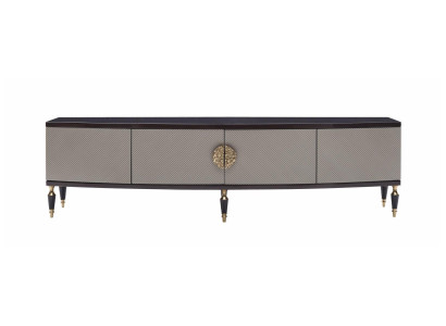 Sideboard TV cabinet Lowboard TV stand Wardrobe Wood Gray Living room