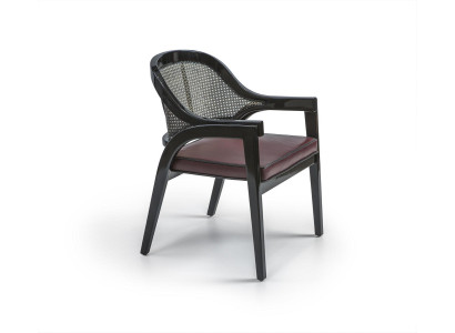 Black wooden chair design dining room armchair new Furnishings Chair
