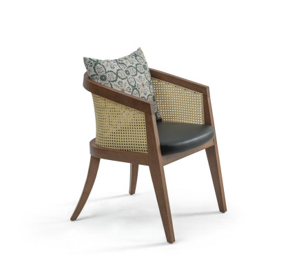 Chairs Living room Dining room Wooden chair with armrest Dining room Furniture