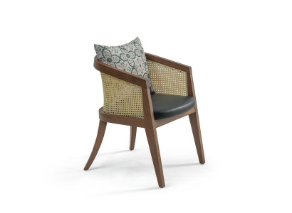 Chairs Living room Dining room Wooden chair with armrest Dining room Furniture