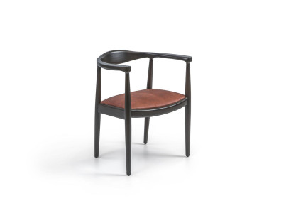 Design Furniture Chair with Armrests Wooden Chair new Furnishings Upholstery Seat