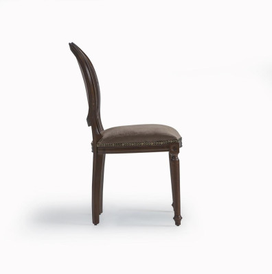 Designer Luxury Classic r Dining room Chair Chairs Seat Upholstered Seat Wood