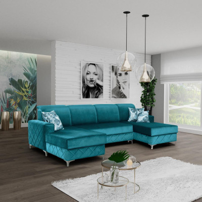 Modern Relax Seat Luxury Furniture Living landscape Sofa Couch Corner sofa U-shape Upholstery