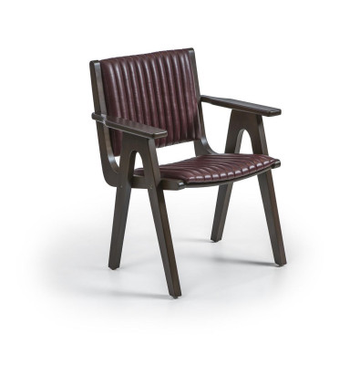 Furniture Dining room Design Chair with Armrests Wood Chair upholstered seat new