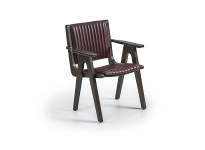 Furniture Dining room Design Chair with Armrests Wood Chair upholstered seat new
