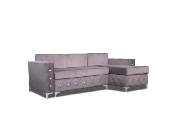 Corner sofa Velvet Couch Sofa bed Luxury Furniture Living landscape Sofa L-shape Upholstery new