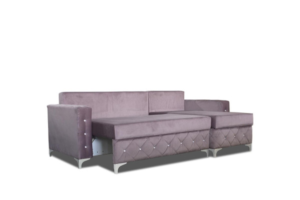 Corner sofa Velvet Couch Sofa bed Luxury Furniture Living landscape Sofa L-shape Upholstery new