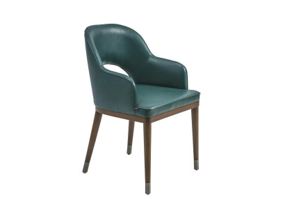 Luxury Chair with Armrests Designer Dining room new Modern Furniture upholstered seat