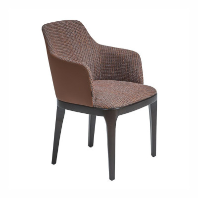 Design Lounge Chair with Armrests Dining room Upholstery Chairs new