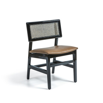 Dining room Chair Black Wooden Chair new Furniture Upholstery Seat Design Modern