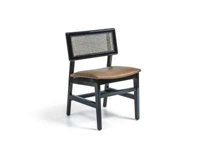 Dining room Chair Black Wooden Chair new Furniture Upholstery Seat Design Modern