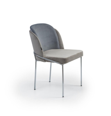 Designer Chair Luxury Gray Chairs new Furniture Dining room Upholstery Furnishings