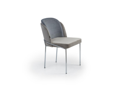 Designer Chair Luxury Gray Chairs new Furniture Dining room Upholstery Furnishings