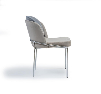 Designer Chair Luxury Gray Chairs new Furniture Dining room Upholstery Furnishings
