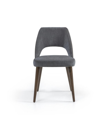 Dining room chair Gray Upholstery Fabric new Luxury Seat Chair Furnishings Design