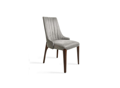 Gray Chair Dining room Design Modern Upholstered Seat Luxury Furnishings new