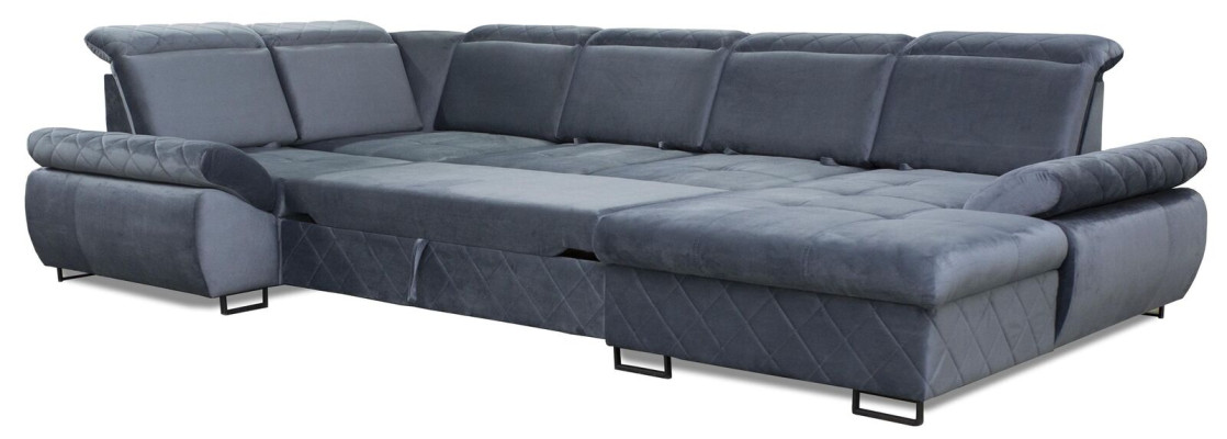 Corner Sofa Couch Upholstery Textile Leather Sofa Couches Furniture new Living landscape U-shape