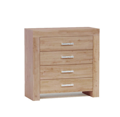 Living room Wall unit Set Group Suite Display case Chest of drawers 4pcs. Wood Furniture Shelf