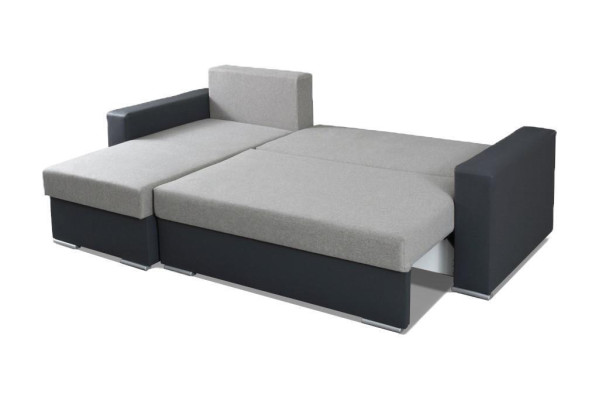 Sofa L-shape Sofas Gray Couch Corner Textile Living room Couches Sofa bed Box