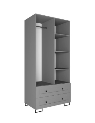Clothes cabinets Wood Handcraft Cabinets Furniture Clothes Wardrobe Multipurpose Shelf