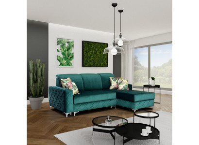 Living landscape Sofa Seat Esk Corner sofa L-shape Italy Sofas Textile sofa Couch new