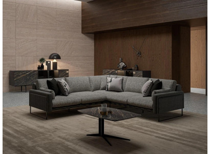 Luxury Design new Complete Modern Corner Sofa L-shape Living room Coffee table