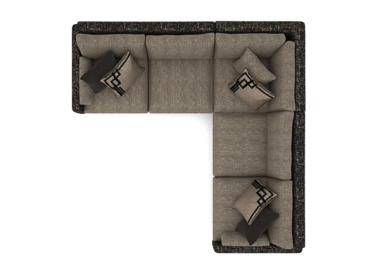 Luxury Design Corner sofa L-shape Couch Living room Corner Suite Furnishings