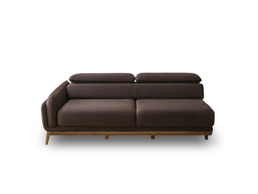 Luxury Complete Living room Leather Corner sofa L-shape Suite Furnishings Coffee table