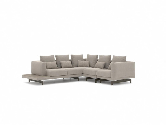 Living room Designer Textile Upholstered furniture Corner sofa Furnishings Sofa L-shape