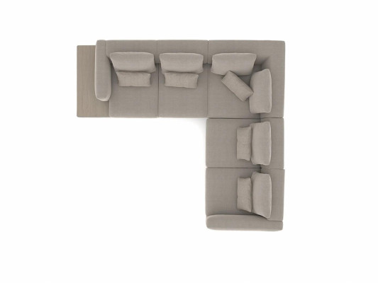 Living room Designer Textile Upholstered furniture Corner sofa Furnishings Sofa L-shape