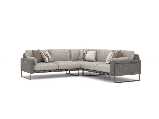 Luxury Furniture Corner Suite Living room Furnishings Sofa Couch L-shape new