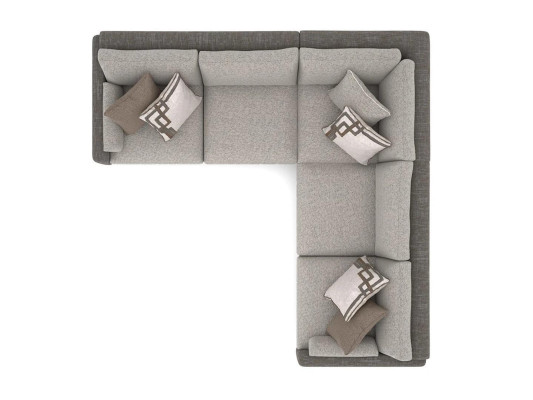 Luxury Furniture Corner Suite Living room Furnishings Sofa Couch L-shape new