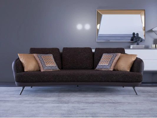 Three seater sofa Upholstered furniture Chesterfield Living room Luxury Furnishings