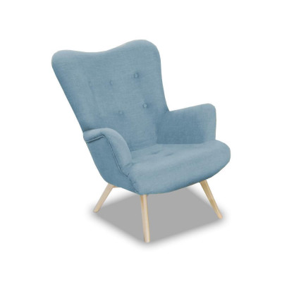 Relax Textile Stool Wing Chair Club Sofa Furniture Armchair Designer Chair Upholstery