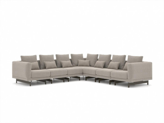 Living room Gray Sofa Couch Upholstered furniture Upholstered furniture new Wood Coffee table