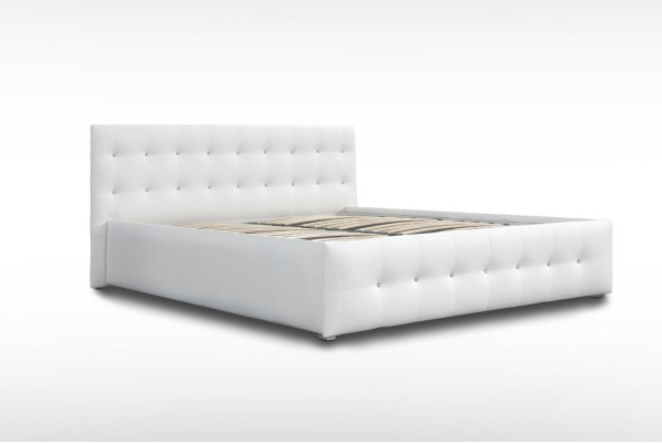 Bed Upholstery Design Luxury Double Beds White 160x200cm Sleep Room Leather Hotel