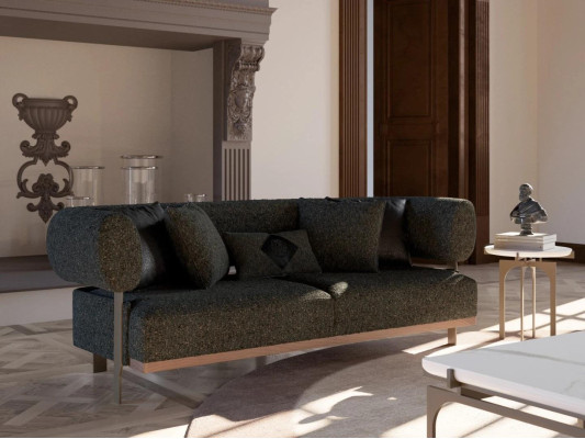 Sofa Two-seater Couch Upholstered furniture Luxury Furnishings Living room Upholstered furniture
