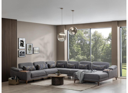 Luxury Sofa U-shape Modern Living room Corner sofa Upholstered furniture new Sofa Couch