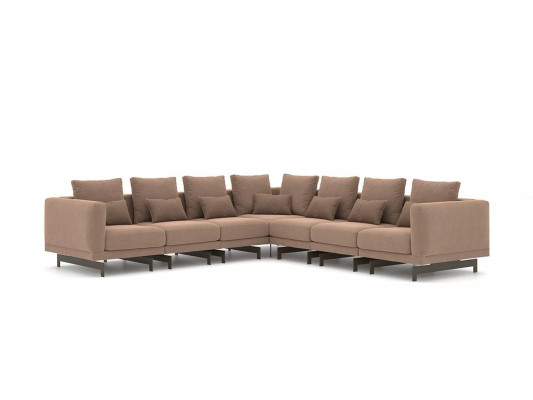 Luxury Corner sofa Couch L-shape Upholstery Textile Upholstered Sofa new Furnishings Living room