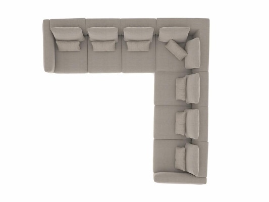 Designer Upholstered furniture Corner sofa L-shape Furnishings Suite Upholstery Textile new
