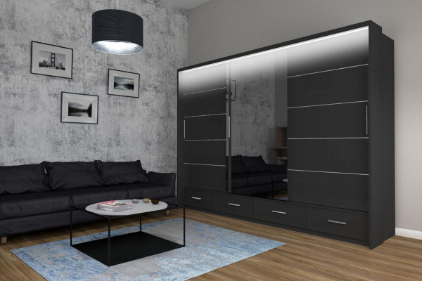 Bedroom Cabinets Floating Doors Wardrobe Modern xxl Wardrobe Furniture