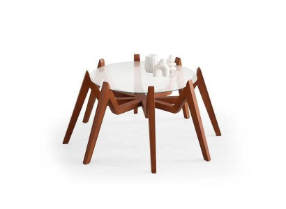 Coffee table in modern style, new high quality Living room furniture from Glass and Wood