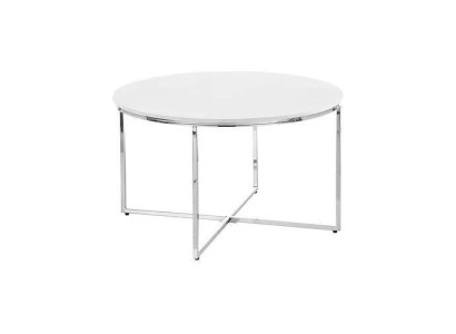 Luxurious white coffee table legs from white metal silver living room new
