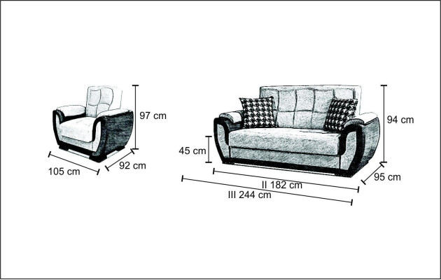 Sofa bed Upholstery Sofa Couches Textile Three-seater new Sofa 3 Seater Sofas Couch