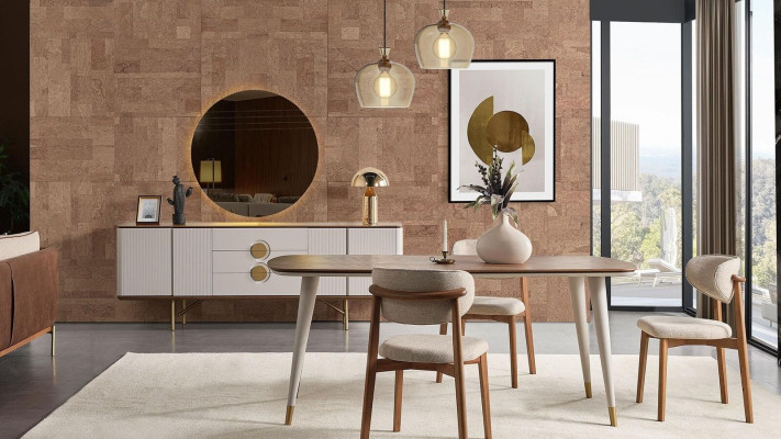 Perfect 9-piece dining room set from dining table 6x chairs and sideboard novelty
